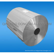 Papel de aluminio en rollos gigantes para laminación